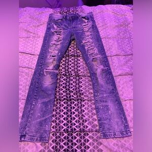 Smoky rise, size 32, blue